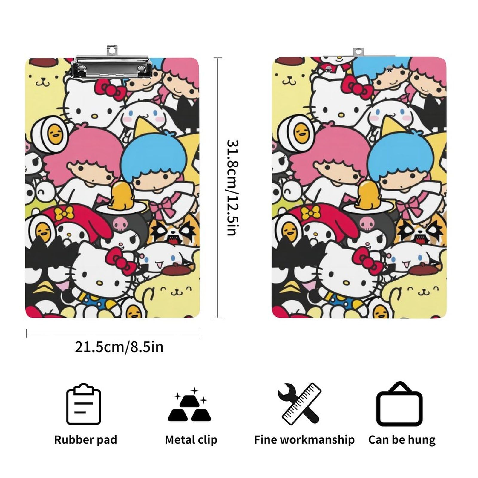 Amazon | サンリオ クリップボード A4 キャラクター クリップボード A4