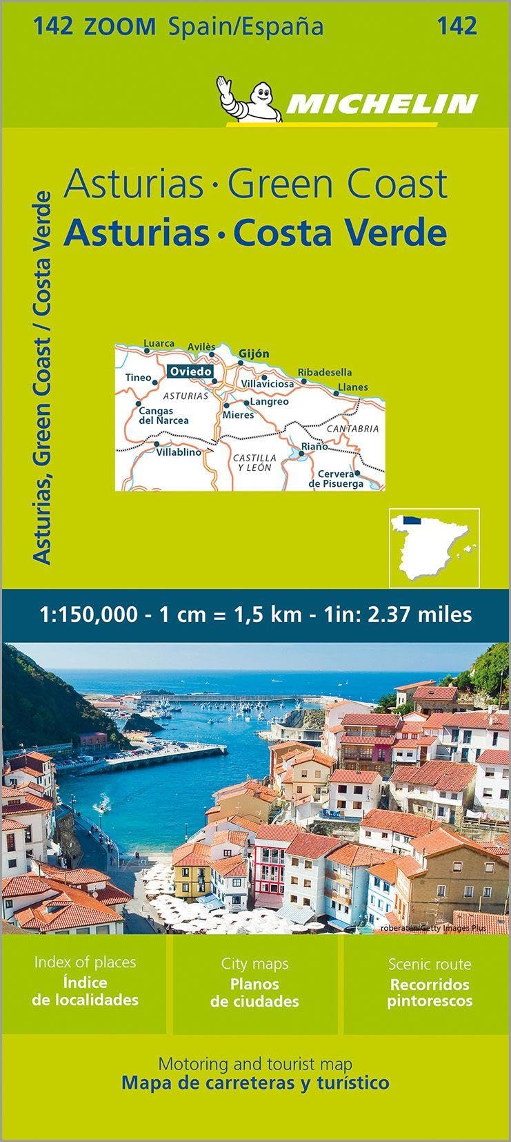 Asturias Costa Verde Zoom Map 142