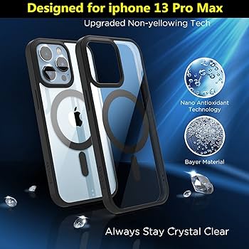 Amazon.com: SUCGLES for iPhone 13 Pro Max Case with MagSafe