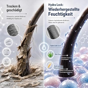 Haarmaske mit Keratin Rosmarinöl & Arganöl vegan