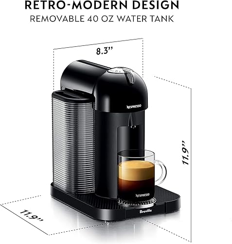 Miniatura 4 de Breville - Cafetera Nespresso Vertuo para café común y exprés