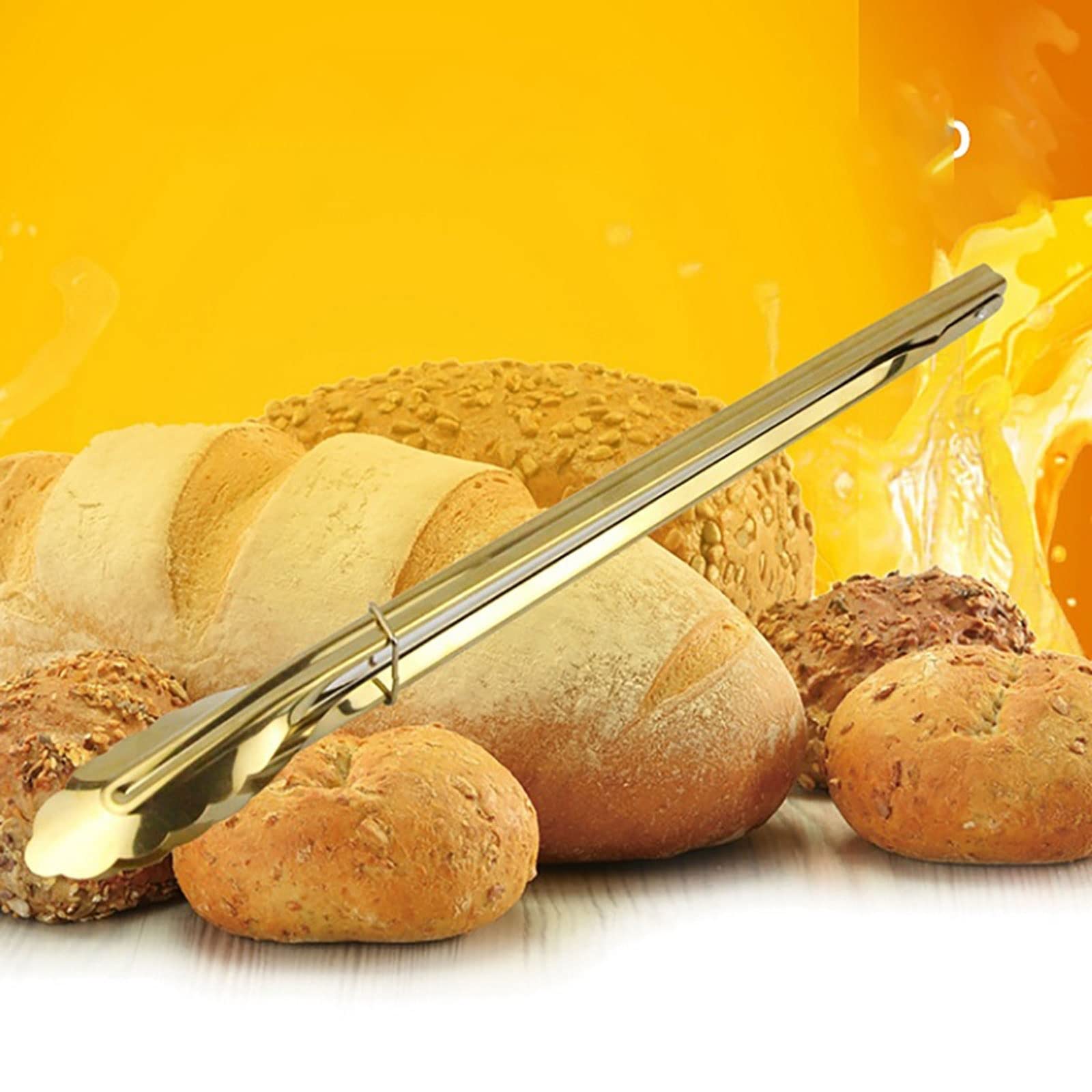 Servierzangen Set Edelstahl - 4-teilige Portionszangen Für Buffet