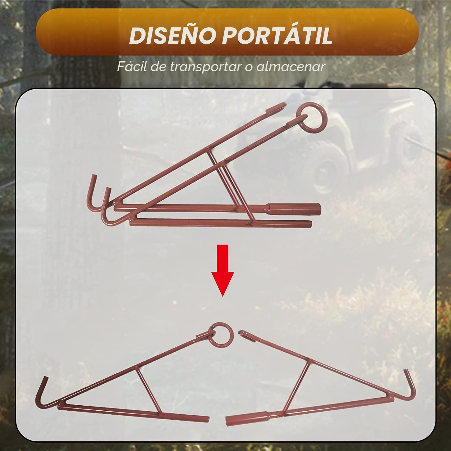ATFLBOX sistema de elevación de horca salvaje 300 kg 12 m
