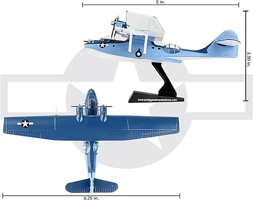 Miniatura 9 de Daron Sello postal comercial mundial USN Pby5 Catalina 1/150 modelo de avión