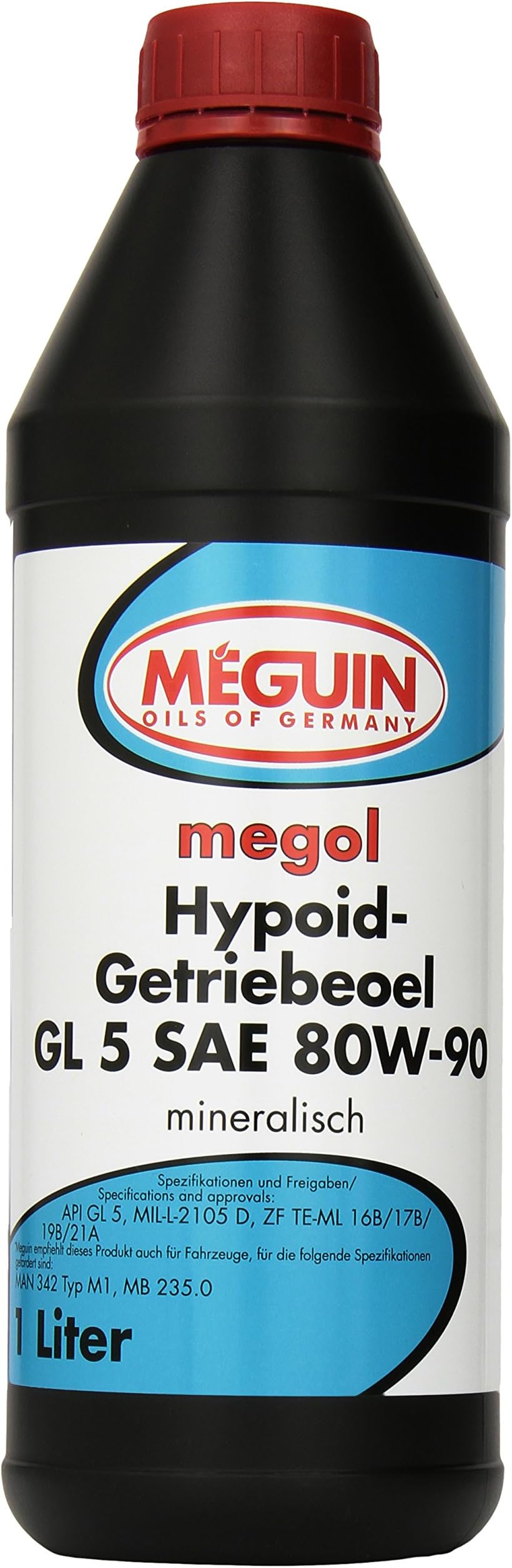 Meguin 4868 Megol SAE 80 W-90 Hypoid Gear Oil 1 Litre