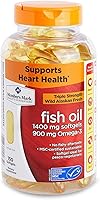 Vista 1 de Member's Mark - Omega 3, aceite de pescado 1400 mg (900 mg EPA/DHA), recubrimiento entérico, 150 cápsulas blandas