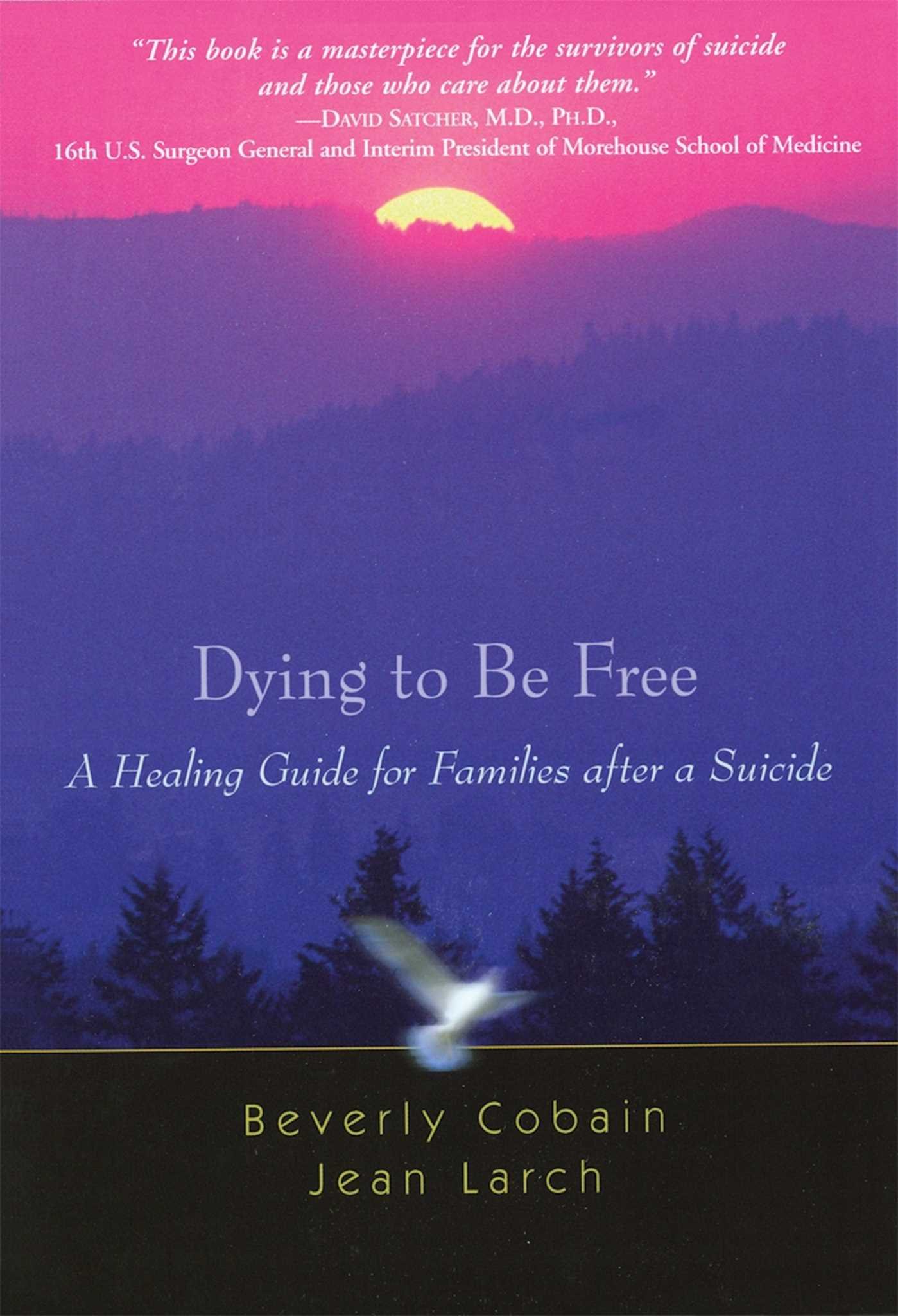 Dying to Be Free: A Healing Guide for Families after a Suicide-Jean Larch