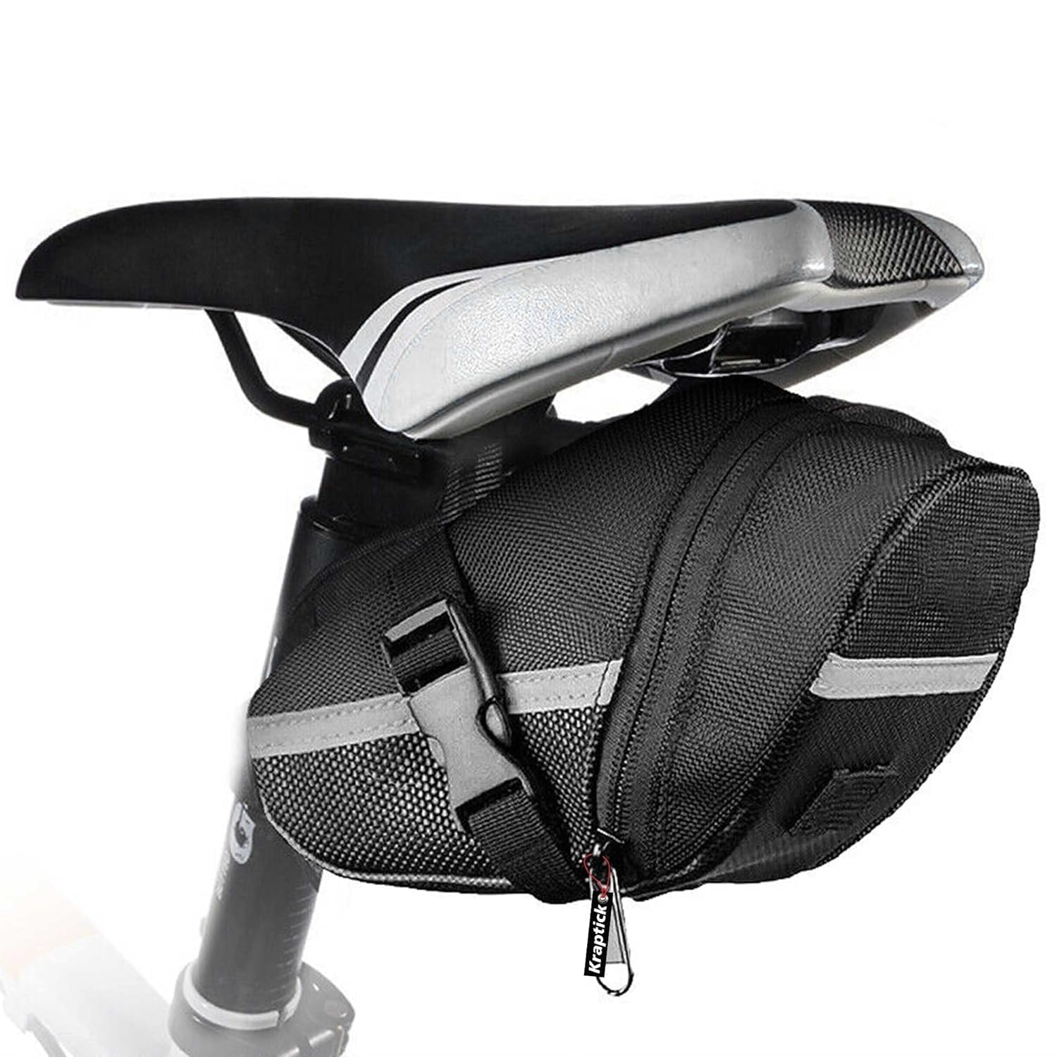 FCCRACING Polyester Waterproof Cycle Bicycle, Tail for Cycle Accessories- Tools, Mobile Phones Tail for Bicycle, Storage with Reflective Straps-picture-19