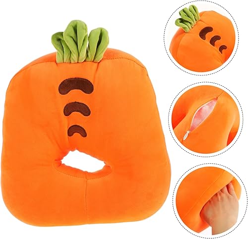 Miniatura 9 de Zerodeko Almohada para la siesta, regalos de regalo, almohada de camping, almohada rellena de dibujos animados, agujero para el brazo, muñeca de