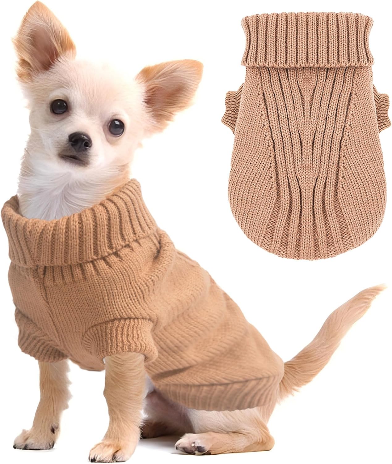 Chihuahua Sweater Dog Sweater for Small Dogs Fall Winter