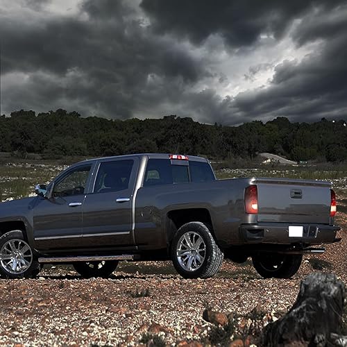 Miniatura 7 de Rongxu auto Silverado - Luces traseras compatibles con Chevy Silverado 2003-2006 15001500HD 25002500HD 3500 para el lado del conductor y del