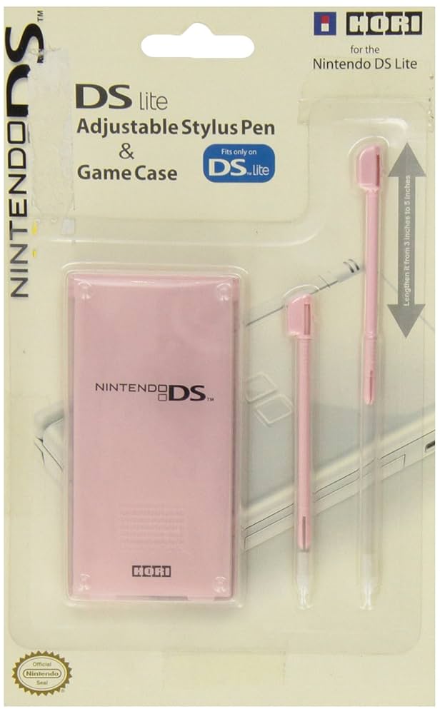 DS Lite パールピンク eXtremeRate Replacement Full Housing Shell for Nintendo DS
