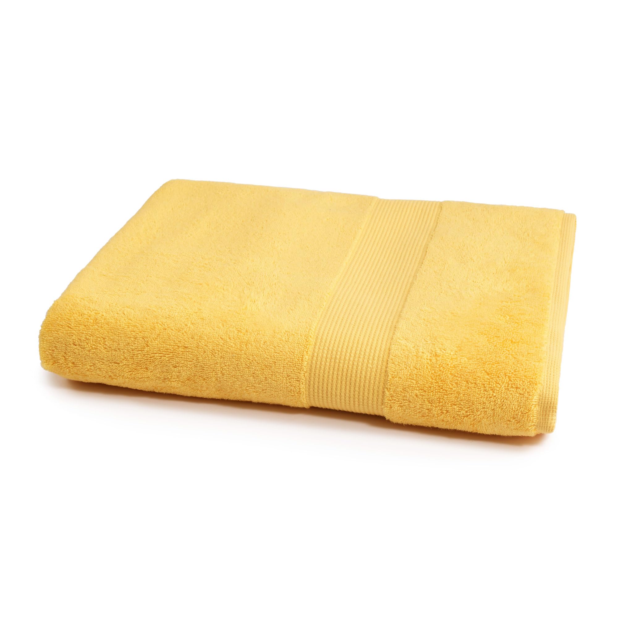 Jalla Serviette de Douche 70 x 130 cm Canari - Serviette Bain Coton