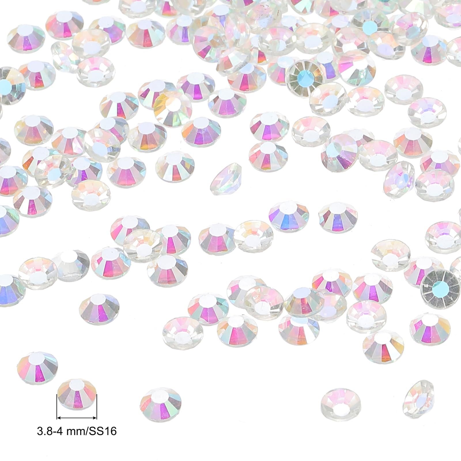 PATIKIL SS16/1440Pcs Glass Diamante Rhinestone - Image 2