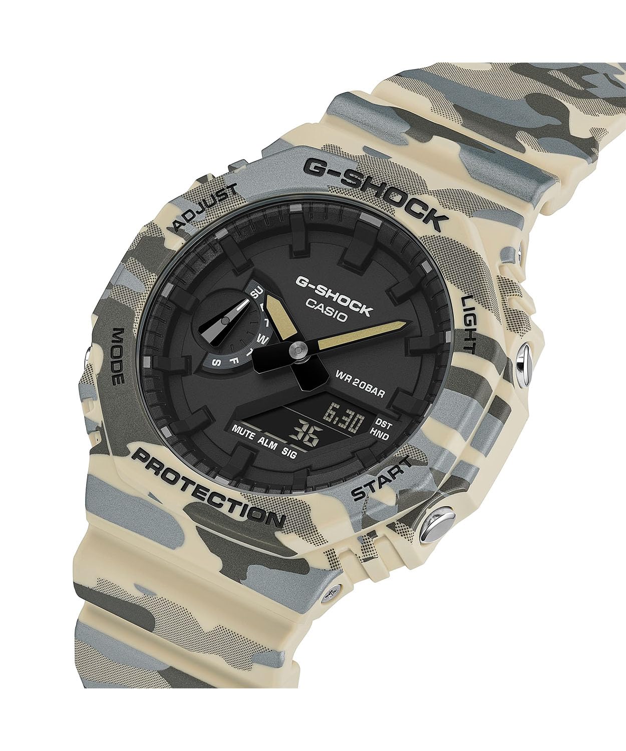 Casio G-Shock 2100 Series Camouflage Watch GA-2100CM-5AER - 4