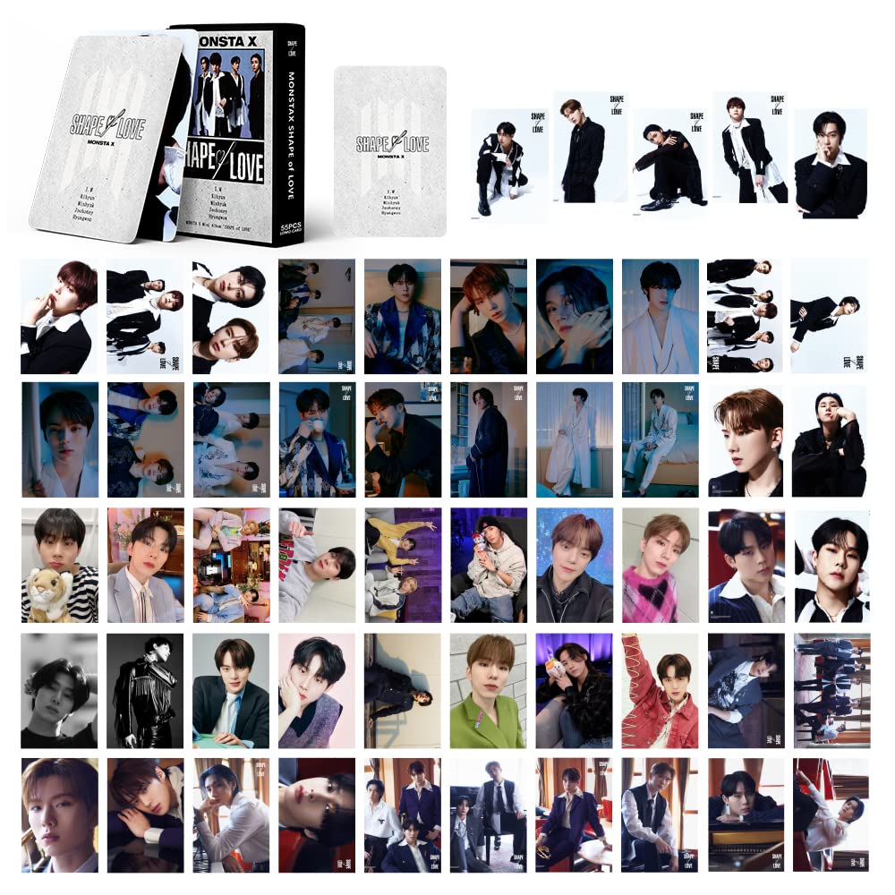 MONSTA X - 'SHAPE OF LOVE' Mini Album (Everything Ver.) + Set Di Photocard In Regalo. CD + Photobook + Cards. Conta Per Le Classifiche Hanteo E Gaon. Spedito Dalla Corea.