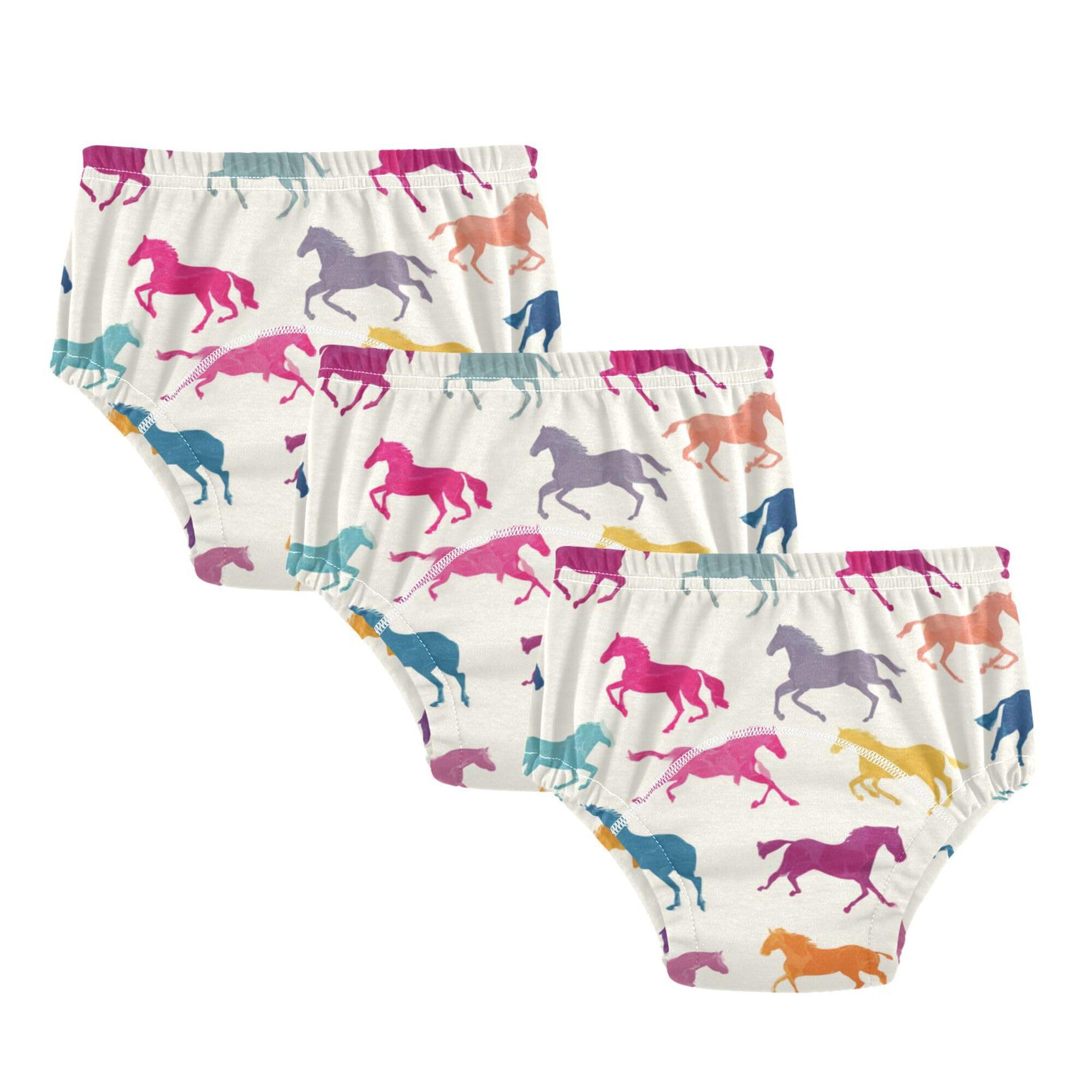Toddler Potty Training Underwear Cotton Absorbent Soft Baby Girl Boy Potty Training Pant 2t-5t