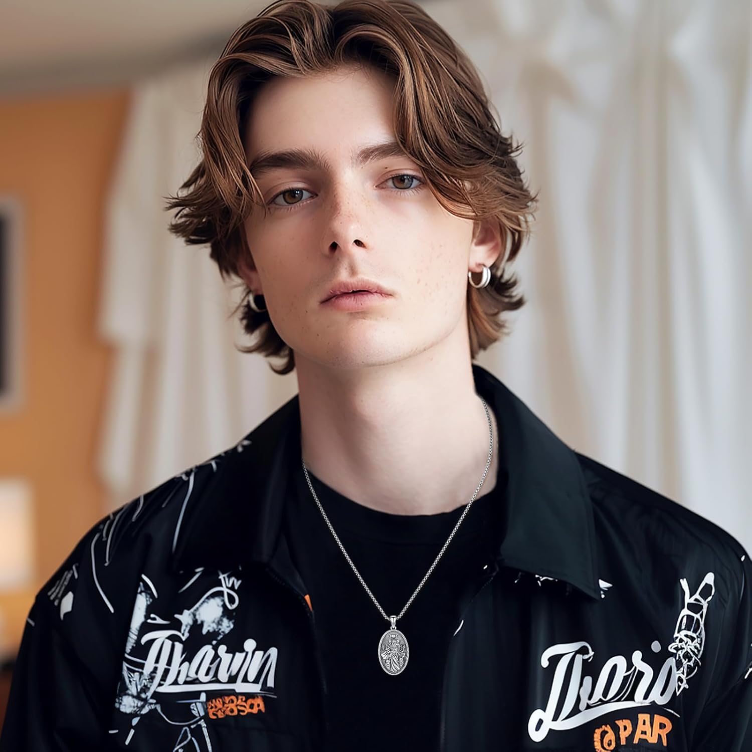 Hecate Necklace 925 Sterling Silver Goddess of Witches of Magic Hekate Pendant Necklace Ancient Greek Mythology Night of Hekate Moon Amulet Jewelry for Women Men - Image 5