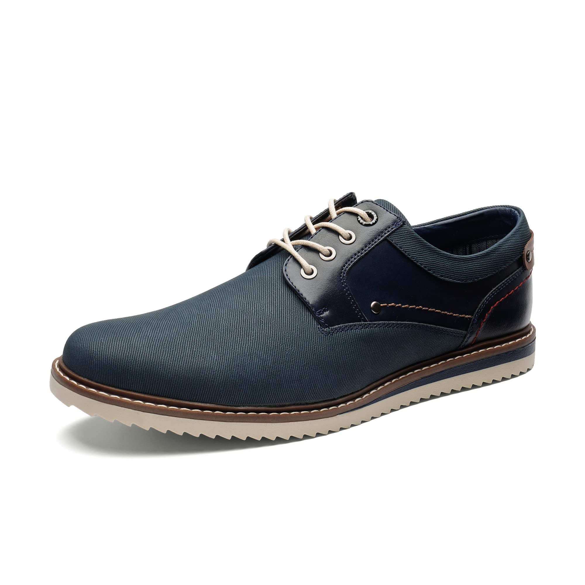 Bruno Marc Zapatos de Cordones Zapatillas Casual Oxfords Clásico Formales Derby para Hombre