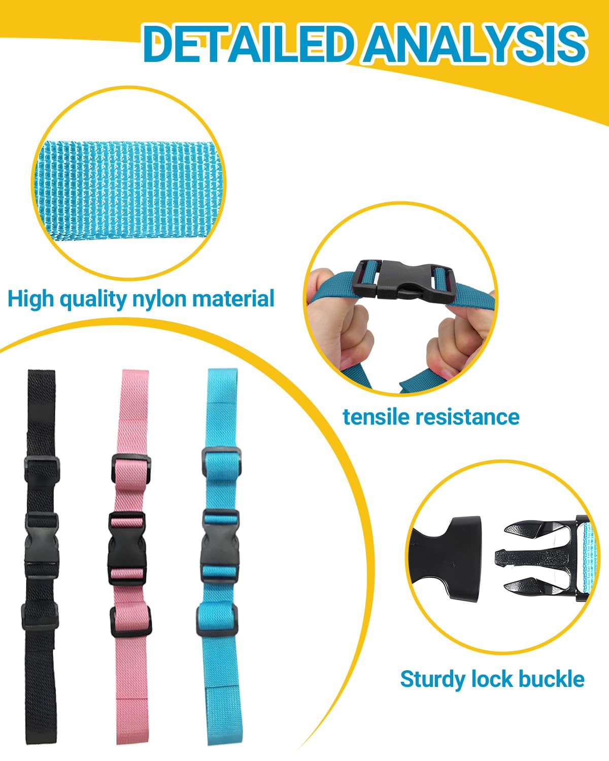 3 Pezzi Cinghia Toracica Zaino, Cinturino Sterno per Zaino Regolabile Cinturino per Zaino Antiscivolo Resistente, per Zaino Adulti e Bambini, Jogging, Viaggi all'Aria Aperta (colorata)
