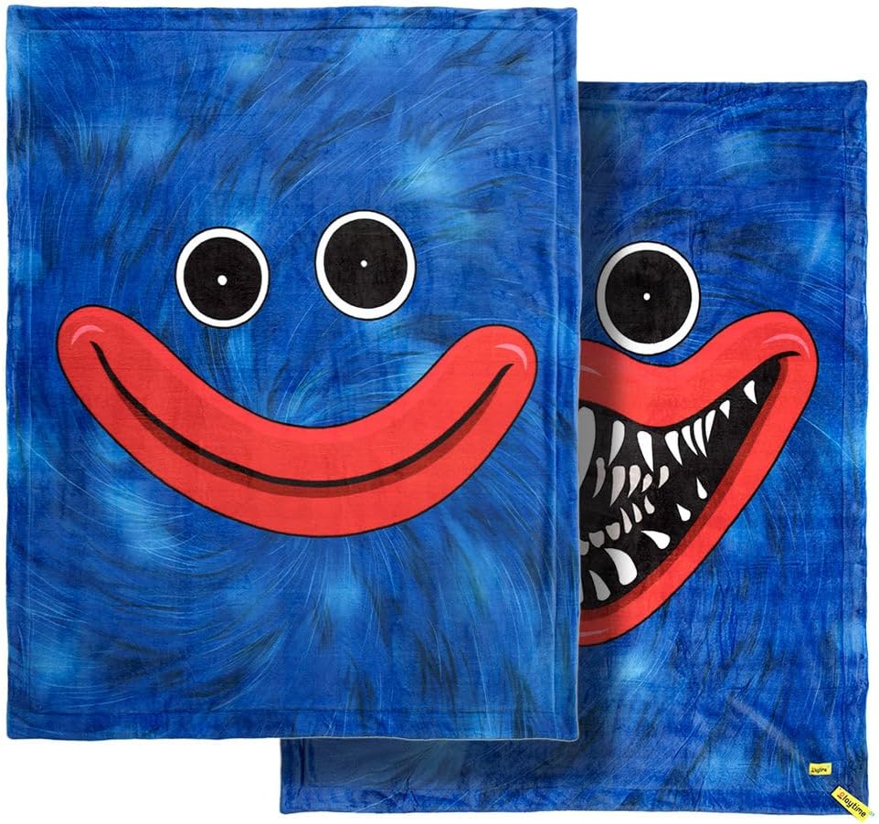 Poppy Playtime - Huggy Wuggy Double-Sided Fleece Blanket (50 x 60, Series 1)