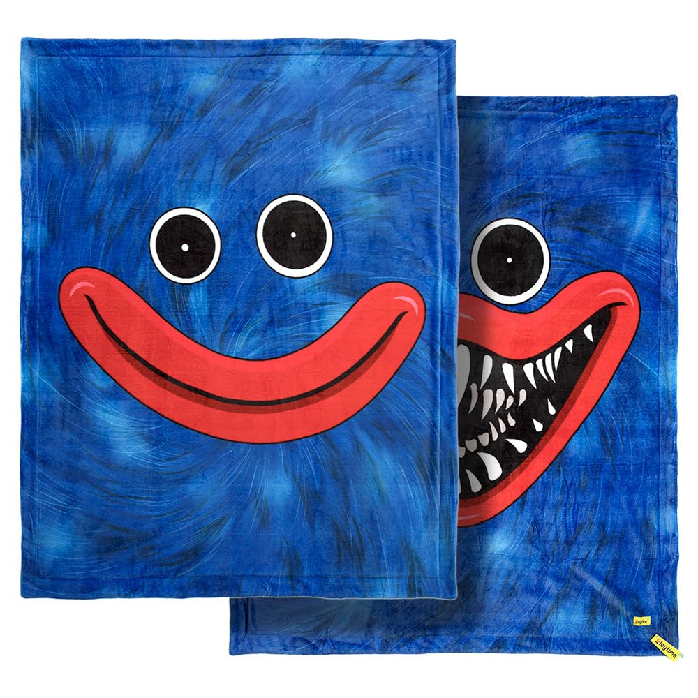Poppy Playtime - Huggy Wuggy Double-Sided Fleece Blanket (50 x 60, Series 1)