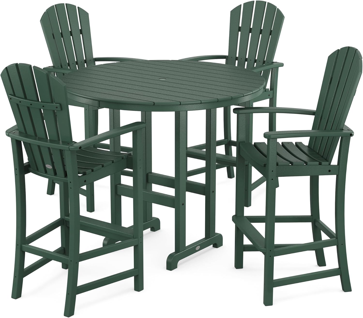 POLYWOOD® Palm Coast Bar Set, Green