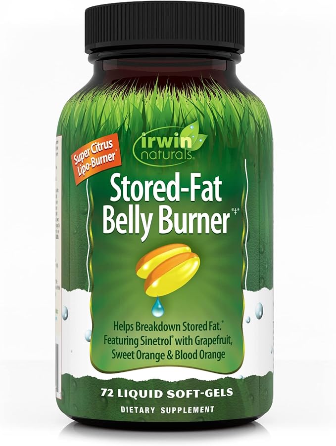Irwin Naturals StoredFat Belly Burner 72 Liquid Soft