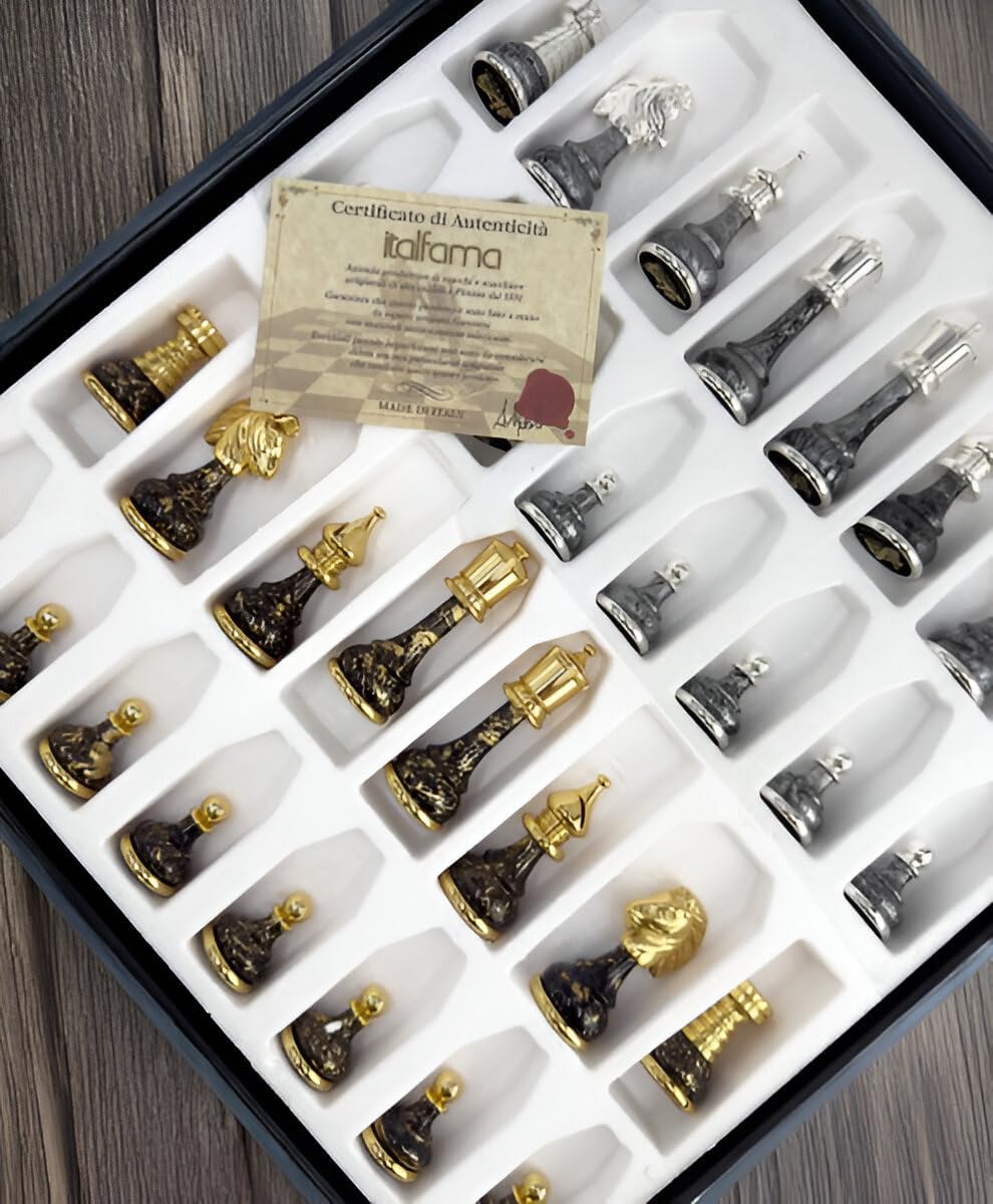 Persian Set Fantasy Version + Wooden Chessboard Marble Top Drawer White Version New