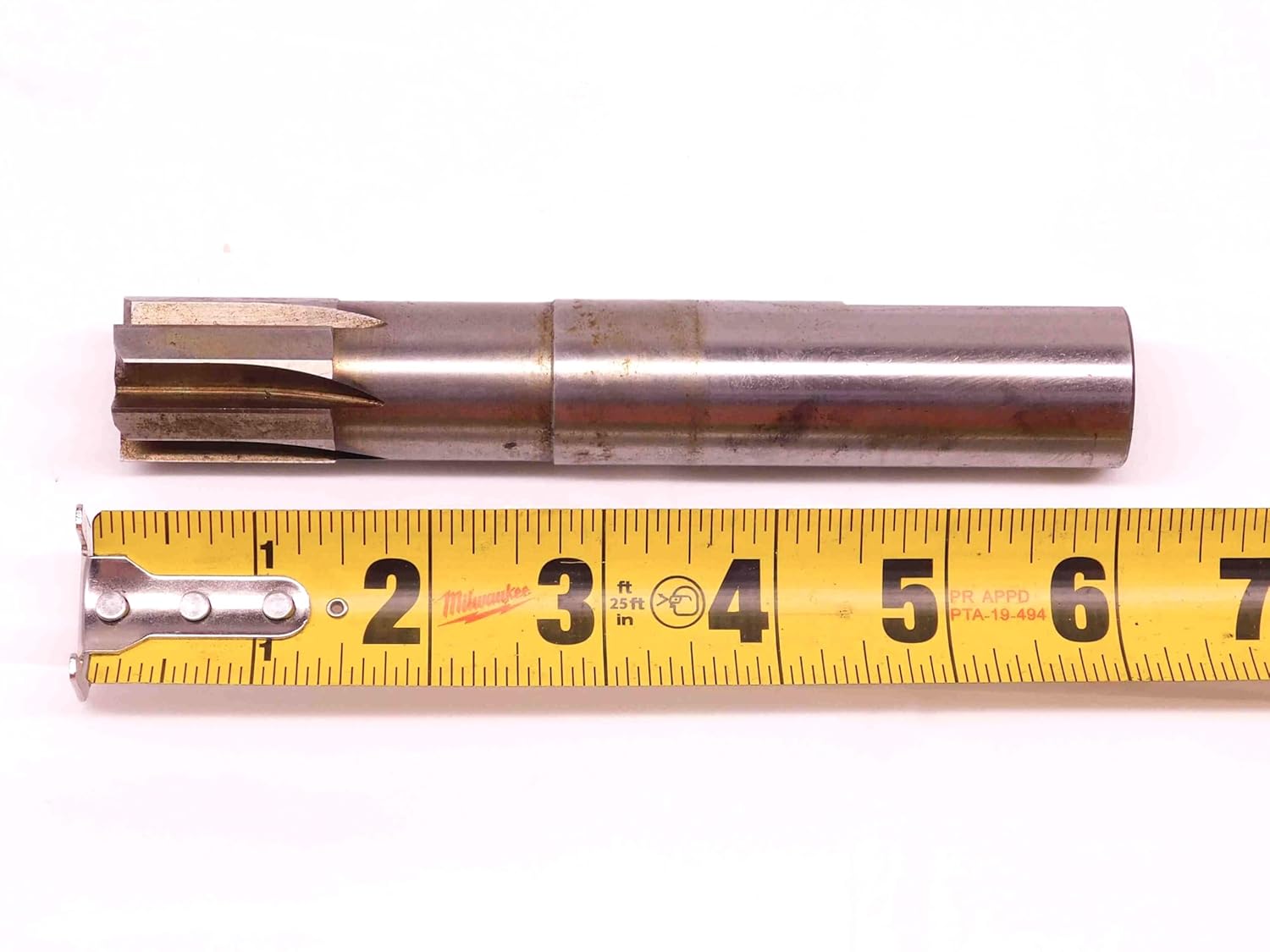 1" O.D. HSS Chucking Reamer 6 Flute 1.0 1.0000 ONSIZE CNC MILLING Machining - DM1222CG4
