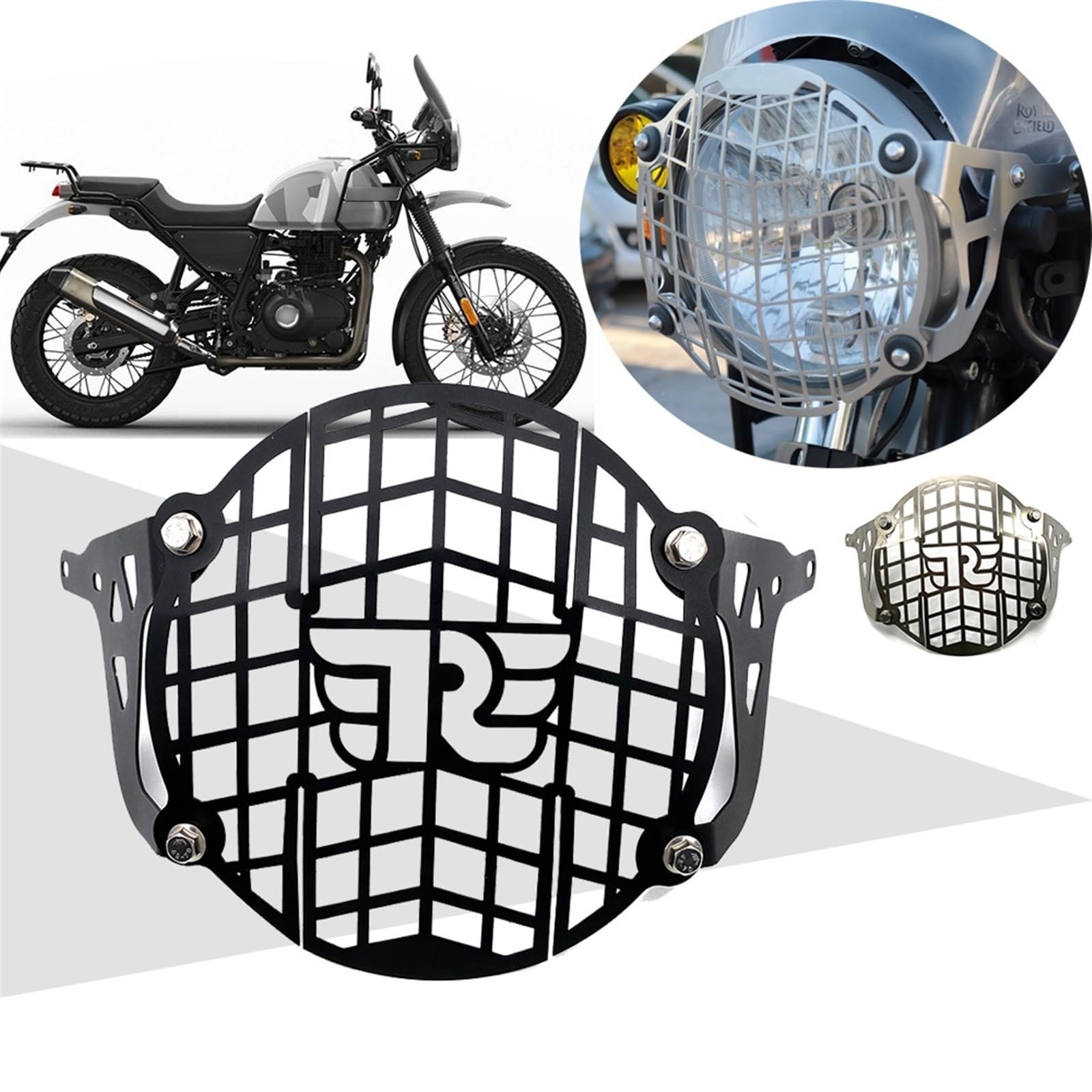 Grille De Protection Pour Phare De Moto Himalaya 400 411