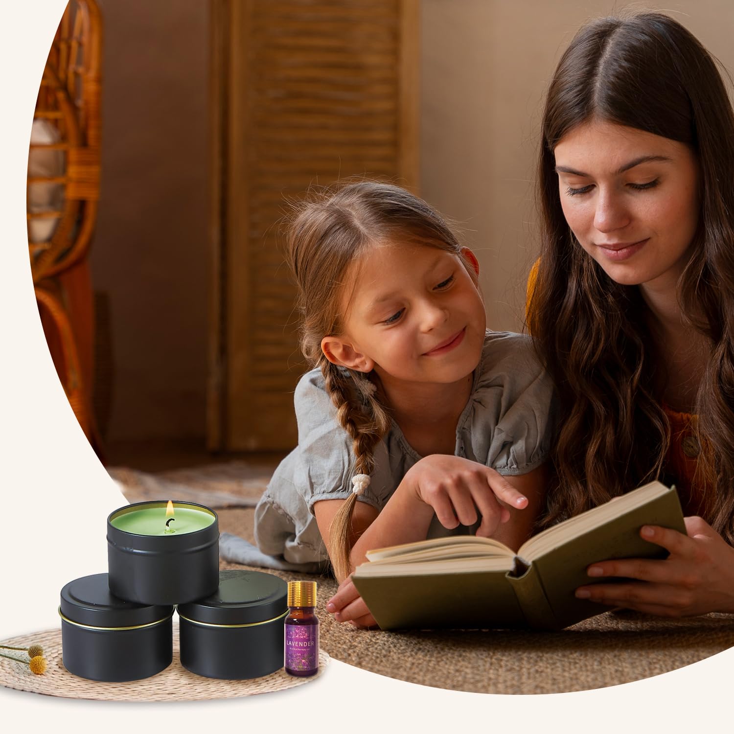 Kit fai da te per realizzare candele con fusore elettrico per cera, kit per realizzare le proprie cere profumate per adulti con 680g di cera di soia per candele, termometro, coloranti, fragranze e