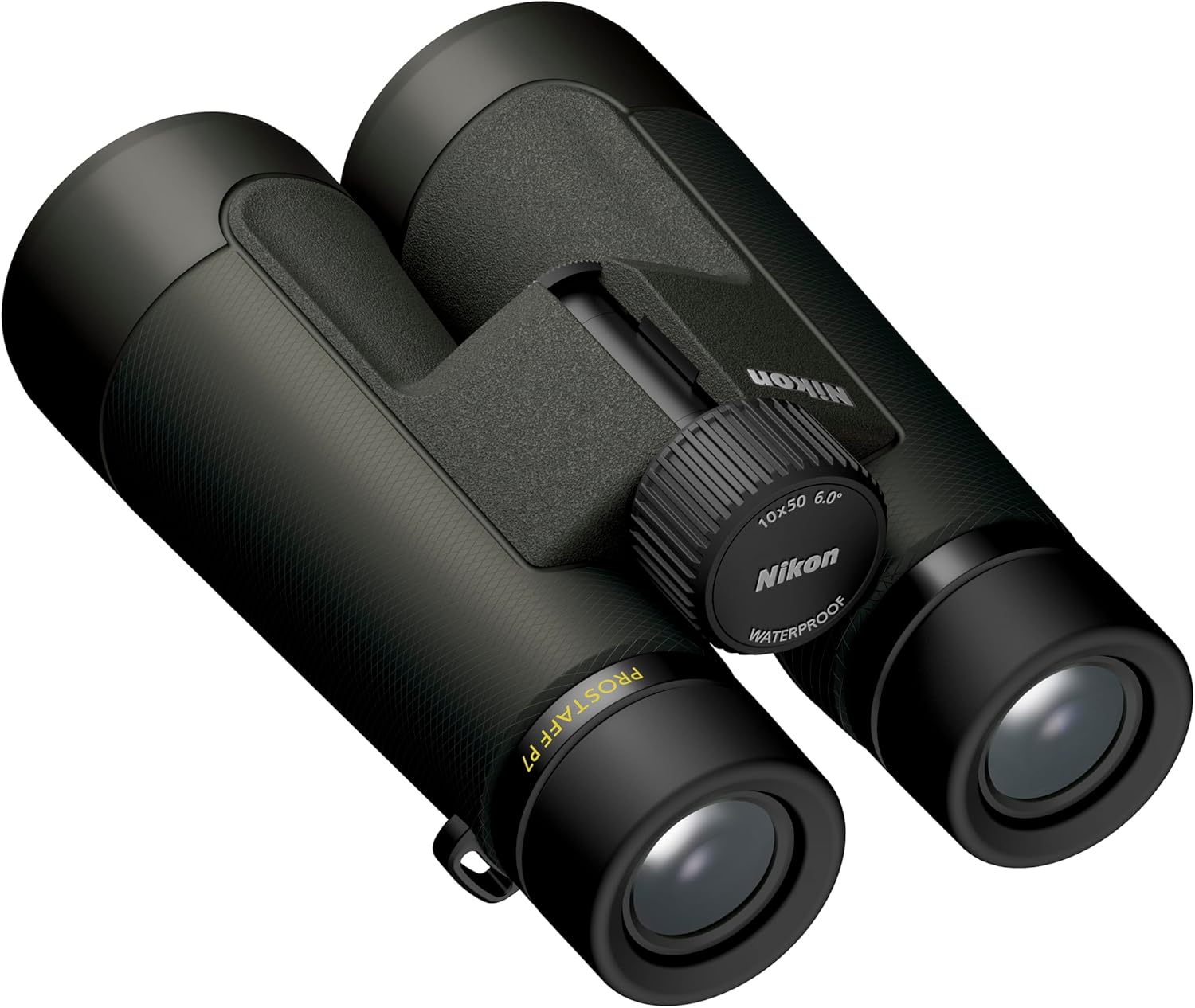 Nikon PROSTAFF P7 10x50 Binocular | High-Magnification Wide FOV Waterproof Fogproof 50mm Binocular with Multilayer-Coated Lenses and Locking Diopter | Wildlife Nature Observation Optic
