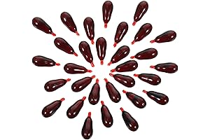 30 Halloween Blood Capsules - 3D Effect Artificial Blood Pills for Halloween Party and Costume