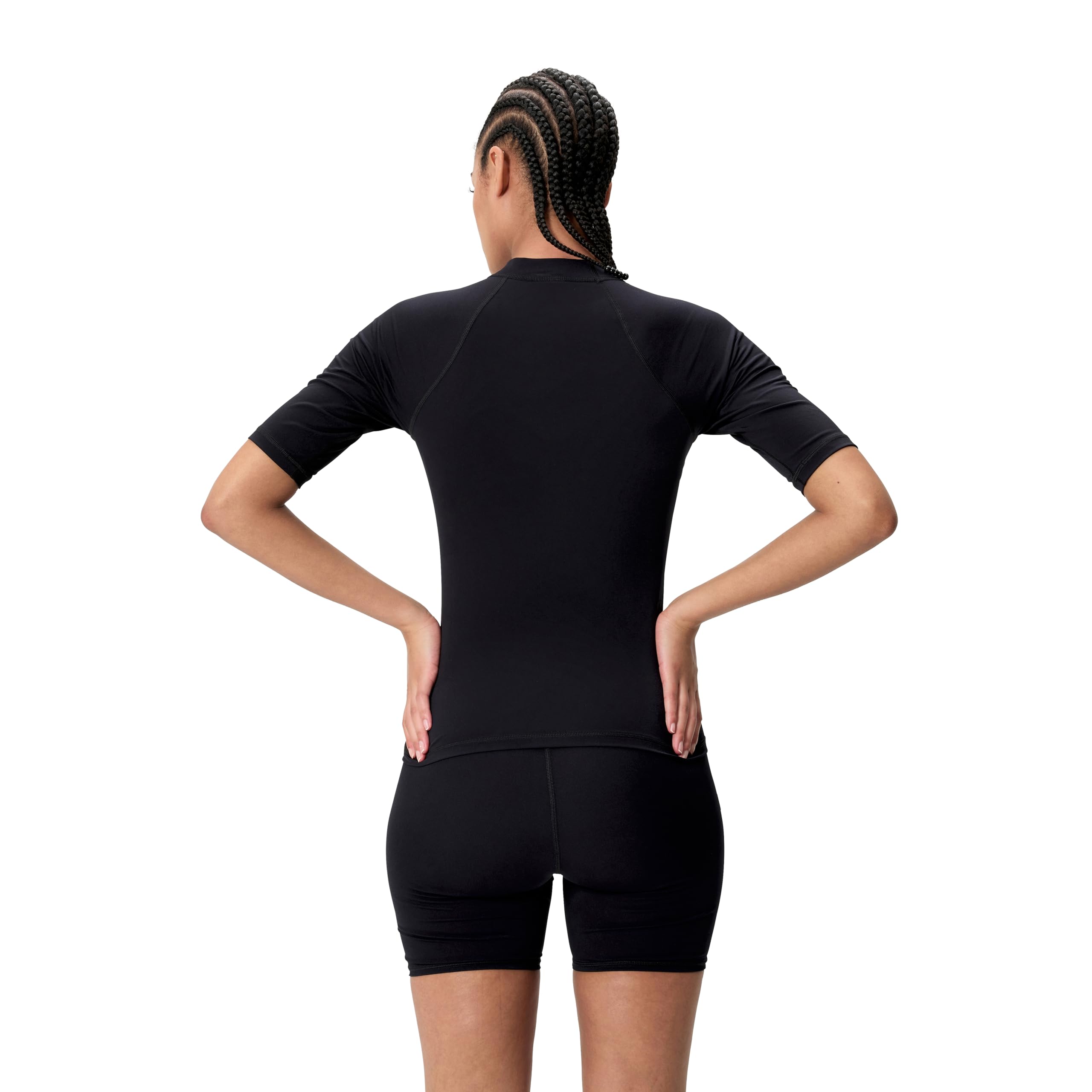 Speedo End+ Short Sleeve Rash Guard Haut de Bain Femme