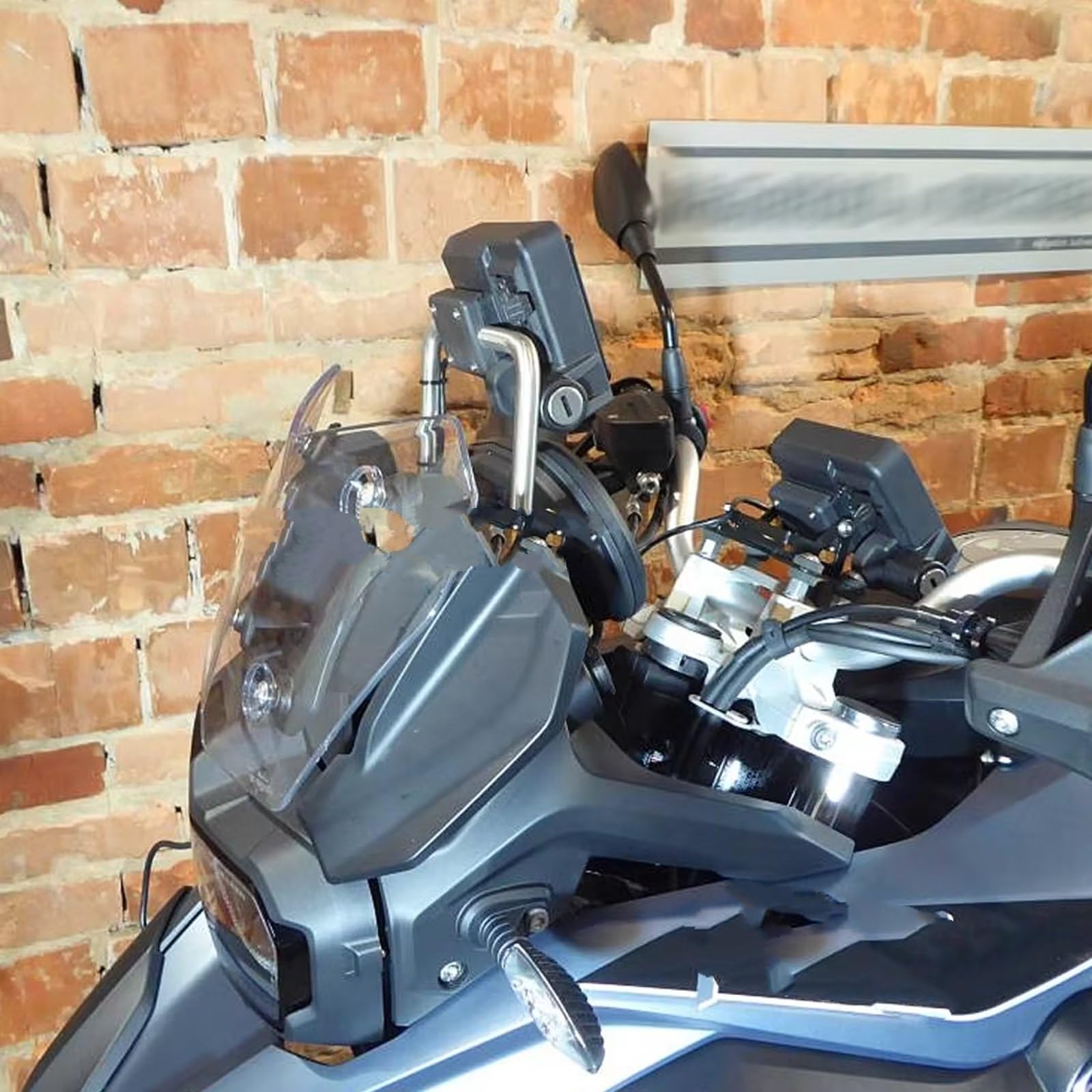 Supporto Per Telefono Moto Per BMW F850GS Per Adventure F 850 ​​GS F750GS 2018 Supporto GPS Moto Supporto Telefono Supporto Navigazione Parabrezza(Phone holder)