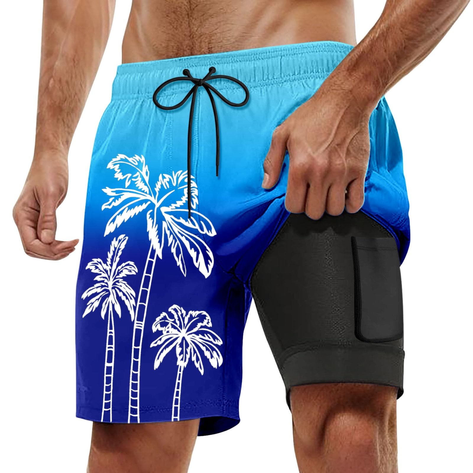 Bermuda pour hommes décontracté idéal pour le sport et les vacances