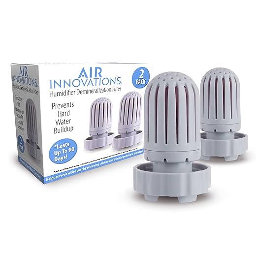 Air Innovations HUMIDIF Humidifier Demineralization Filters-Set of 2, Silver