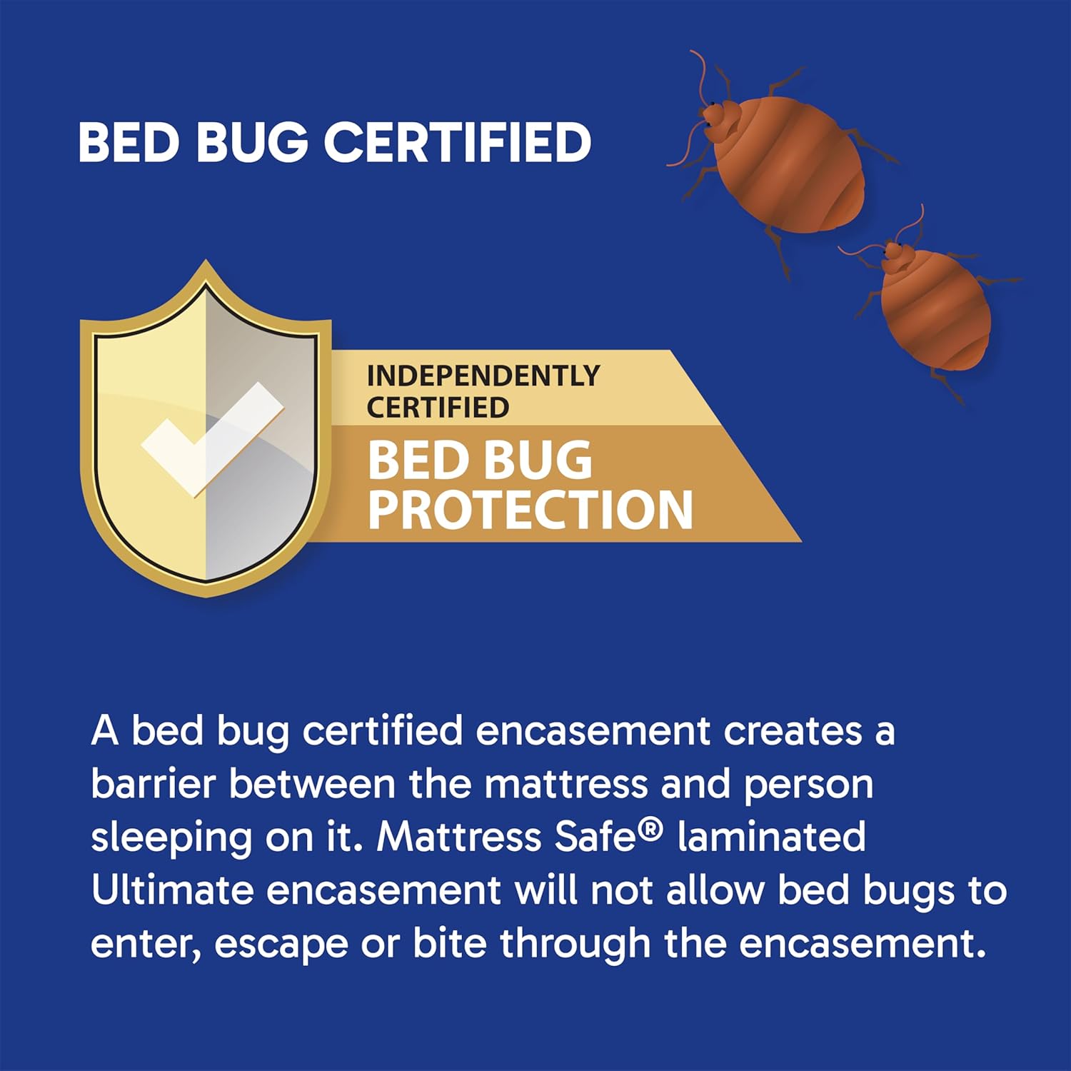 Mattress Safe&reg; KleenCover&reg; 究極のマットレスケース - フルプラス+、54x75-80、9-15インチ(奥