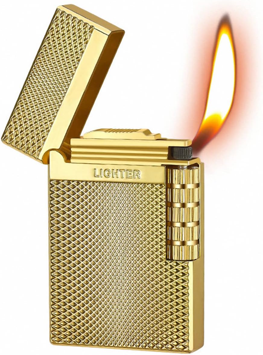 Portable Metal Refillable Butane Lighter Windproof Kuwait Ubuy