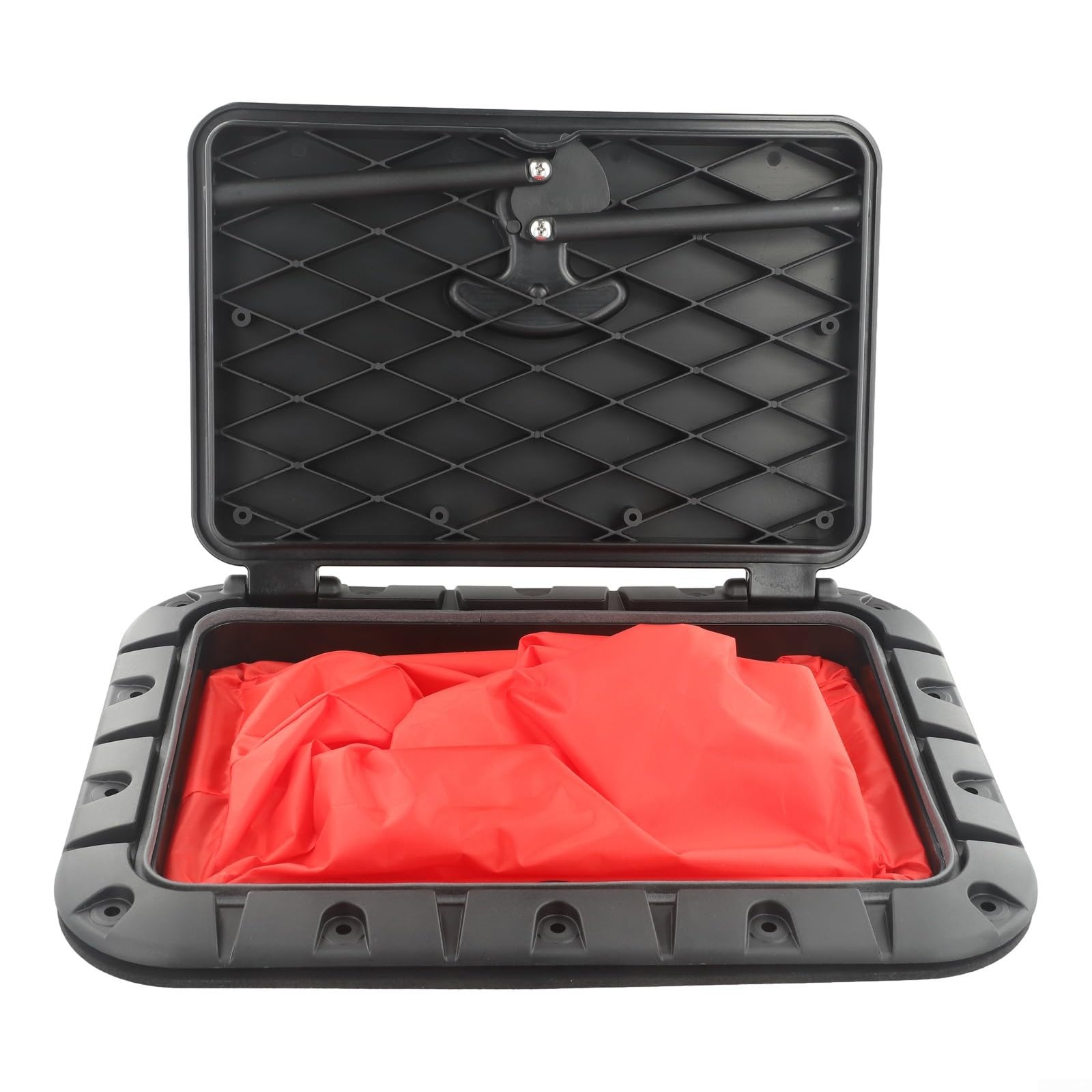 Heavy Duty Waterproof Square Hatch Deck Plate Kit Cover With Storage Bag For Boats And Kayaks, Marine Boat Kayak Canoe Fishing Rigging Sailing