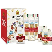 ARMANDO – Box Degustazione con 6 Pacchi da 500g di Pasta di Semola di Grano Duro di Filiera 100% Italiano – Trafilata al Bronzo – Ideale Confezione Regalo – Totale 3kg