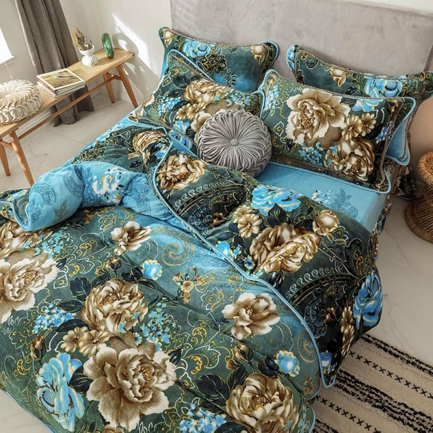 Amazon｜オズの魔法使い寝具セットゴールドベルベットベッド