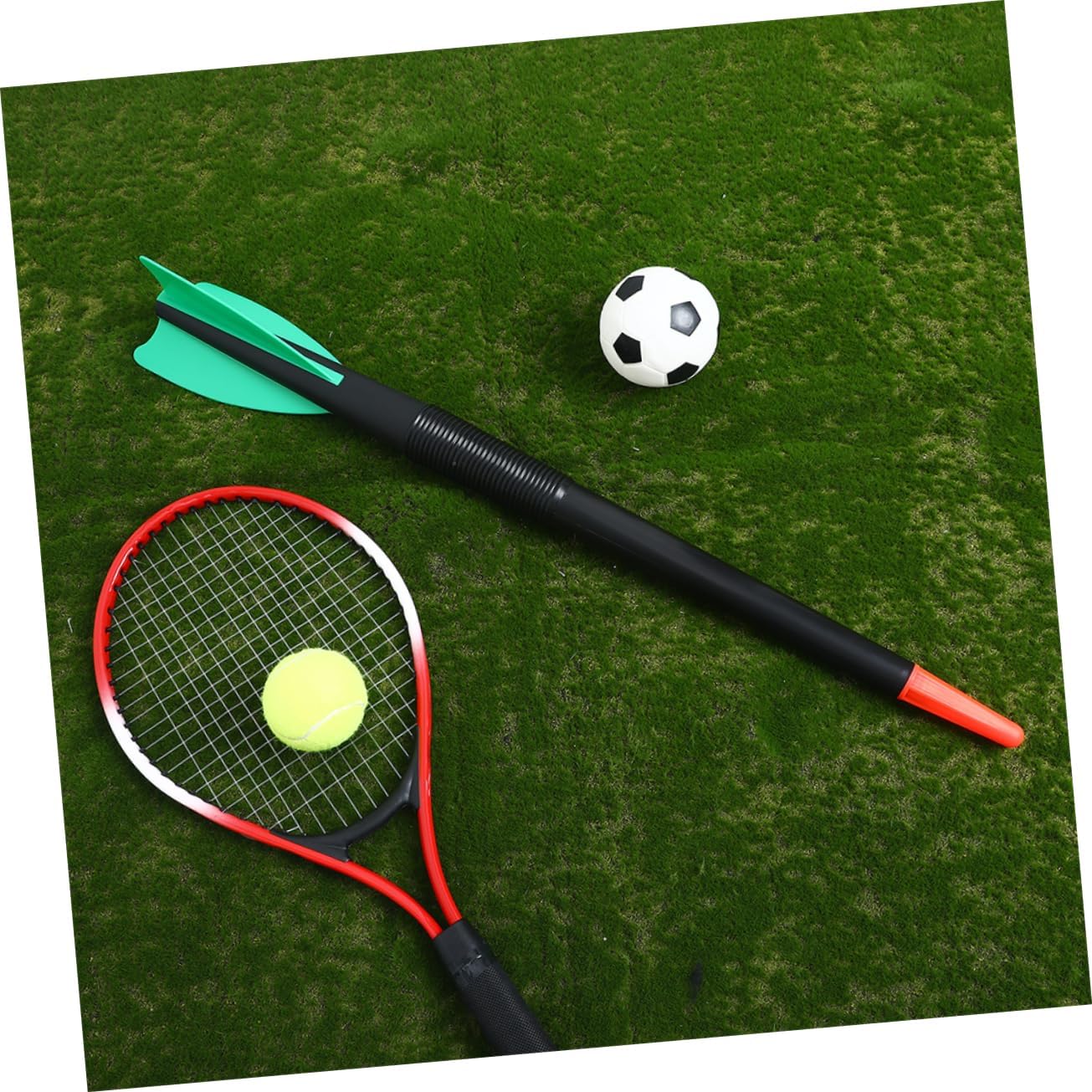 Generic 2pcs Training Javelin for Boys and Girls Adults Soft Plastic Javelin for Throwing Prop for Boys and Girls Track Safe Material Dual Colors
