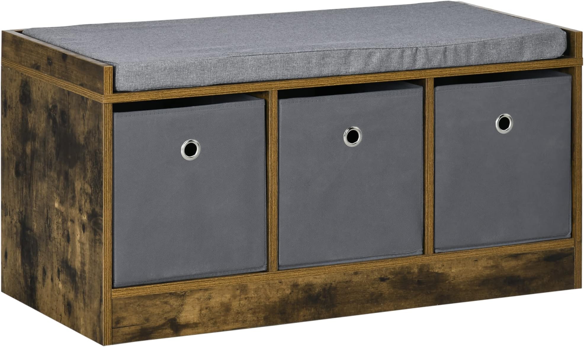 Mondeer Banc à Chaussures, Meuble de Rangement pour Chaussures Coussin Mondeer Banc à Chaussures, Meuble de Rangement pour Chaussures Coussin