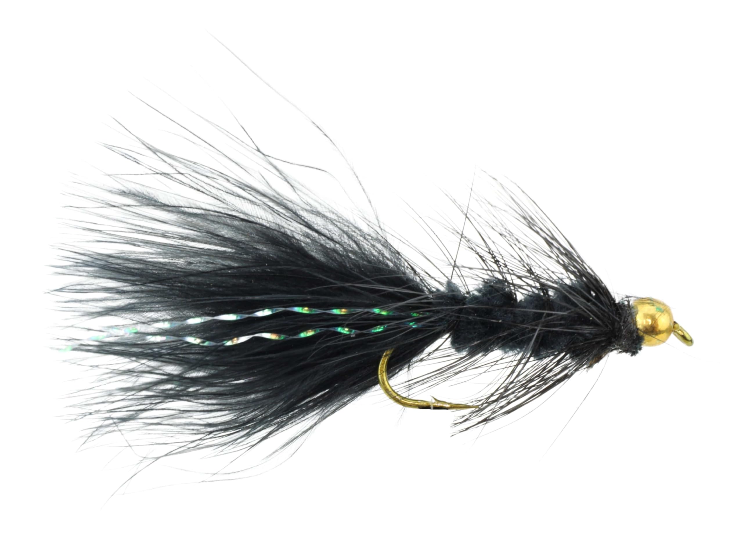 Wild Water Fly Fishing Bead Head Wooly Bugger Flies