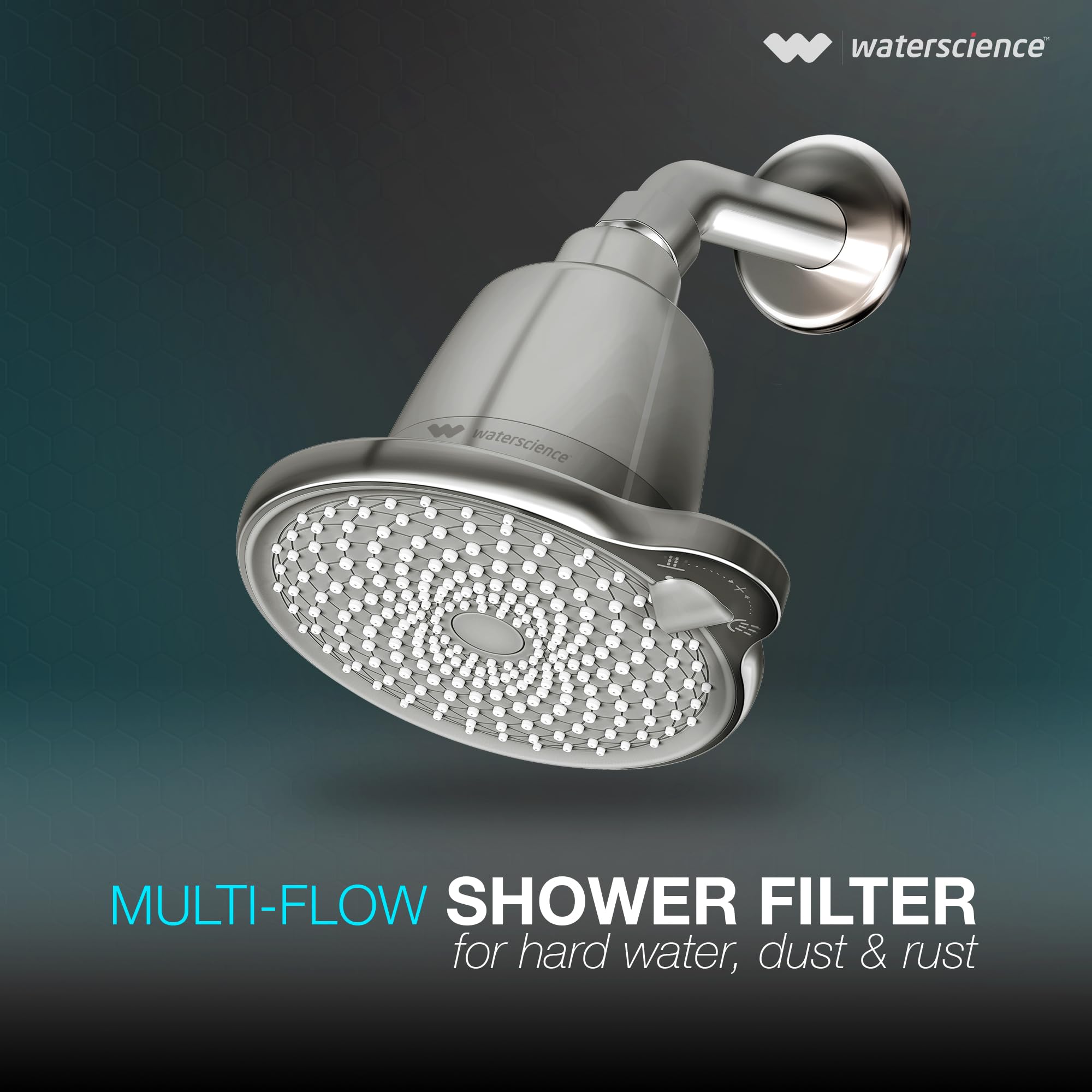 WaterScience CLEO Shower Filter - Soften Water & Protect Hair -2