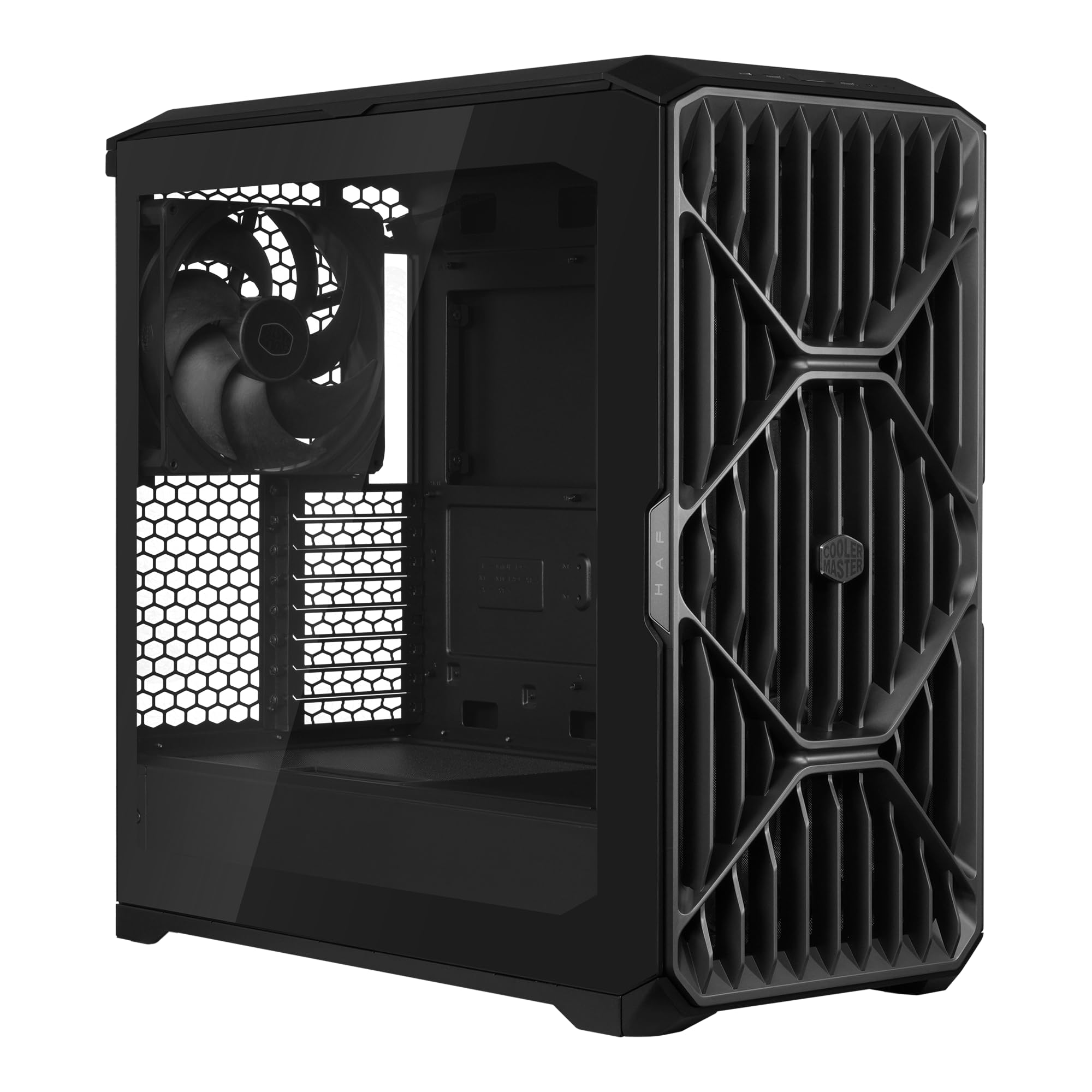 Cooler Master HAF II 500 ATX PC Case, High Airflow Dual 220mm + 180mm Fans