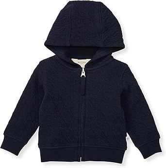 37% off: Burt's Bees Baby Unisex Jacket, Lightweight Zip-up Sweatshirt Hooded Coat or Vest, Organic Cotton