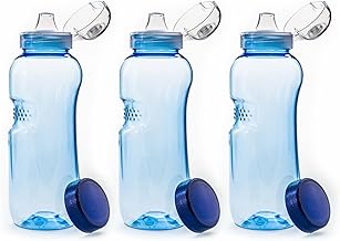 Greiner Tritan/BPA Drinking Bottle 0.5 L Set of 3 Hinged Lid Set of 3